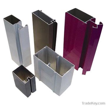 Powder Coating Extruded Aluminum Profiles