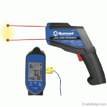 infrared thermometer, anemometer, dB meter, lux meter