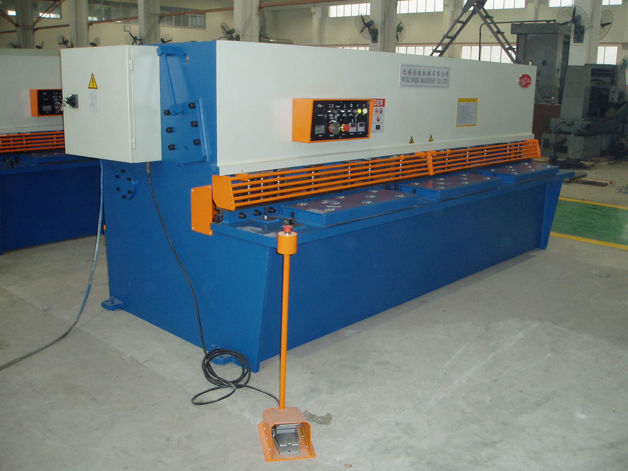 guillotine shear, cutting machine