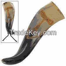 buffalo water drinking horn, 