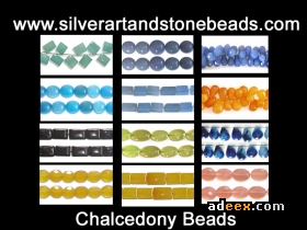 Chalcedony Stone Beads.