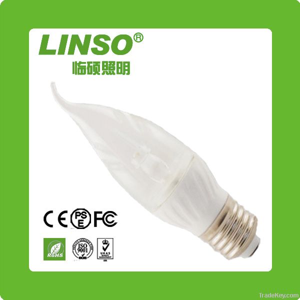 4w led candle light bulb high power