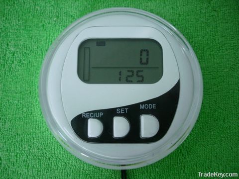 3D Pedometer in Round Shape