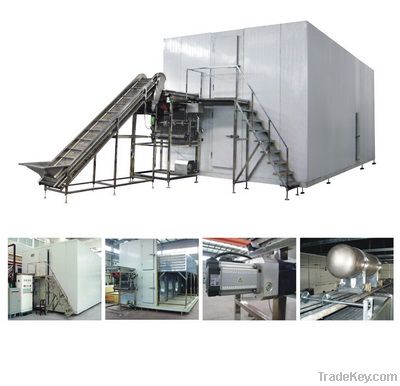 LSZ fluidized quick freezer