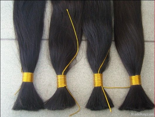 raw human hair