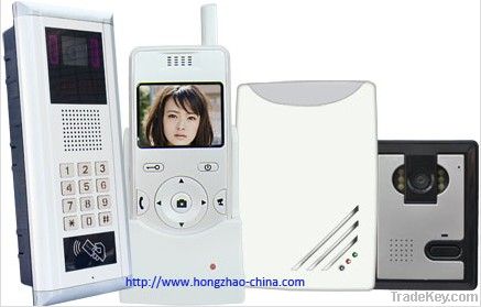 wireless video building intercom system