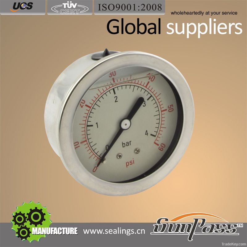 STAINLESS STEEL PRESSURE GAUGE