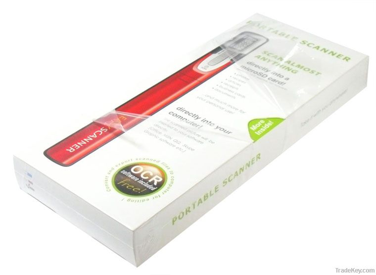 A4 portable handheld document scanner