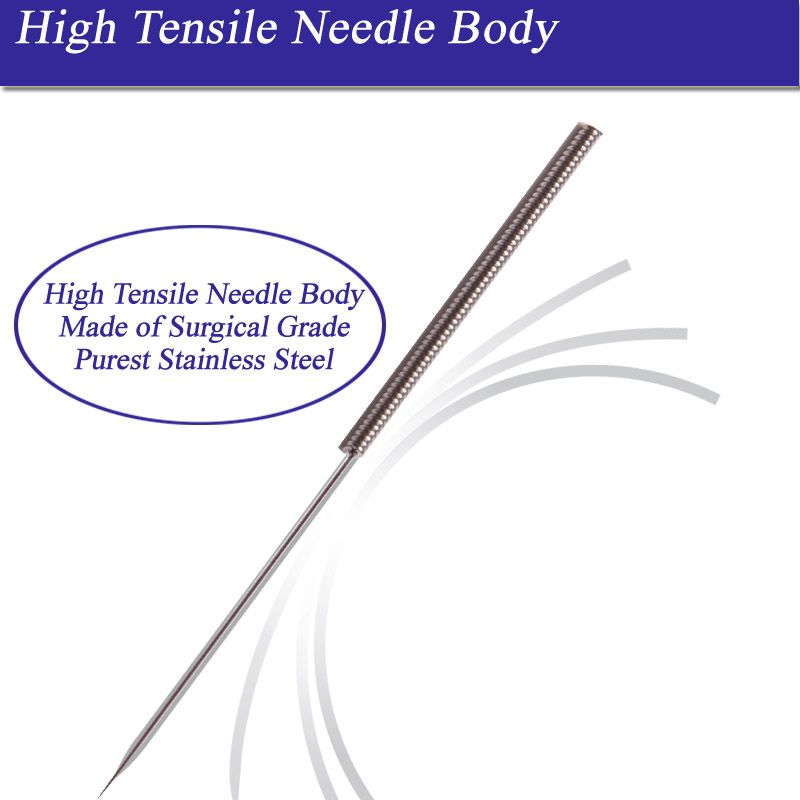 Stainless Steel Acupuncture Needle With Tube CE/ISO