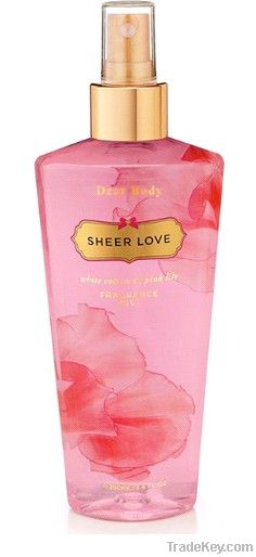 Dear Body Sheer love body spray, fragrance mist 250ml