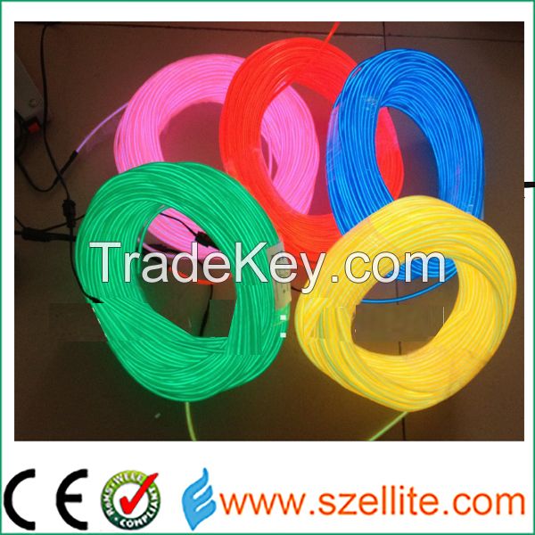 new generation high brightness flexible  electroluminescence wire