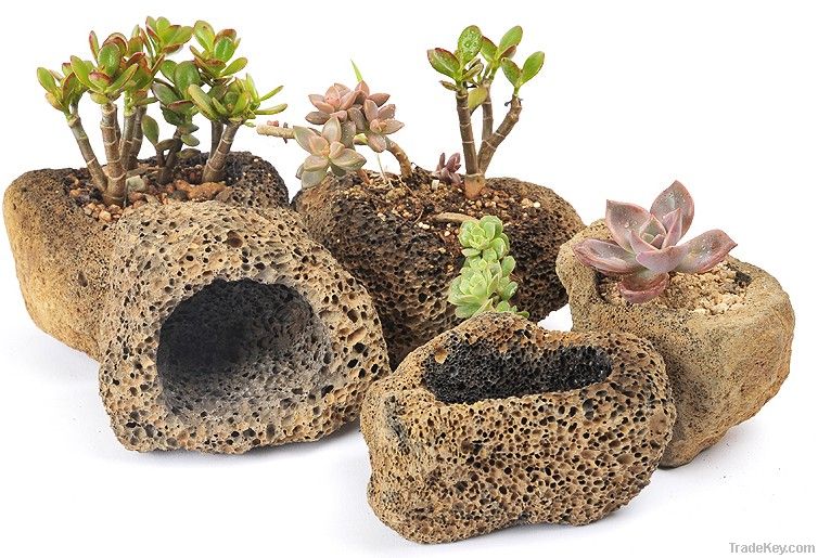 Natural Stone Home Flower Pot