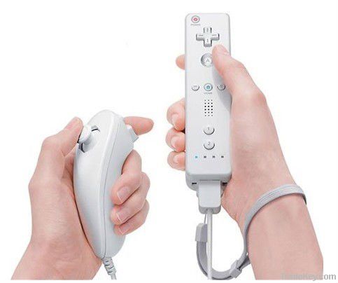 remote and nunchuk gamepad for Wii