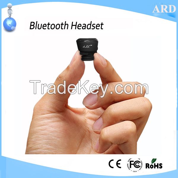 V4.1 Smallest Mini Ear Hook Style Handsfree Wireless Bluetooth Headset