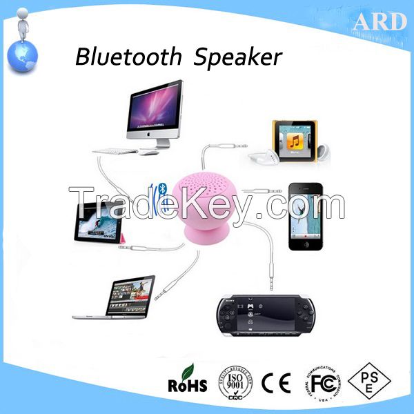 for Mobile Phone Mushroom Stereo Mini Waterproof Bluetooth Speaker