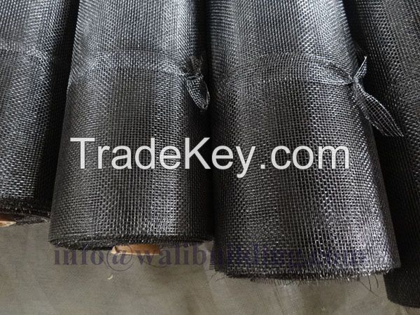 Black Fiberglass Screen Mesh