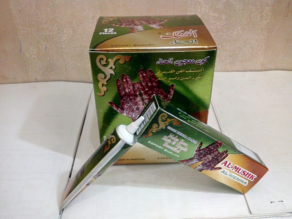 Al-mushk Henna Paste