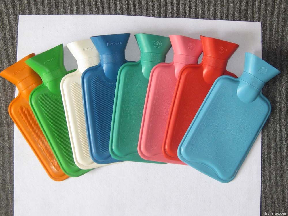 750ml natural rubber hot water bottle