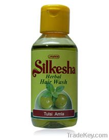 Silkesha Herbal Hairwash :Tulsi  &  Amla