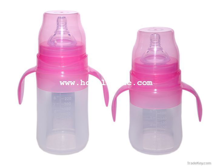 silicone baby feeding bottle