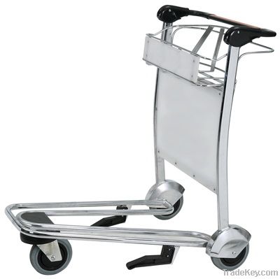 stainless steel airport trolley