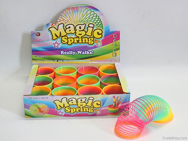 Rainbow magic spring