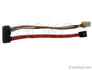 sata7+15p power data cable