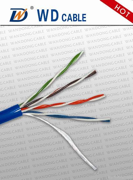 Factory Price 4pairs UTP Cat5e Cat6 Network Cable