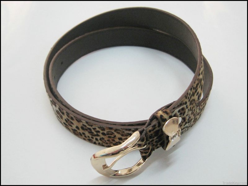 Ladies Fashion Leopard Print Belts Womens