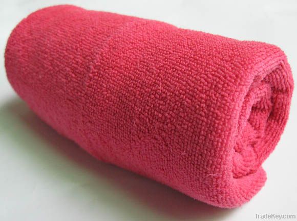 High water absorption microfiber towel