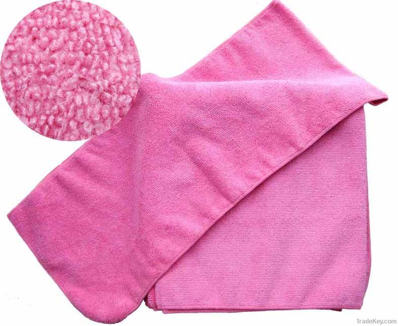 Soft microfiber towel