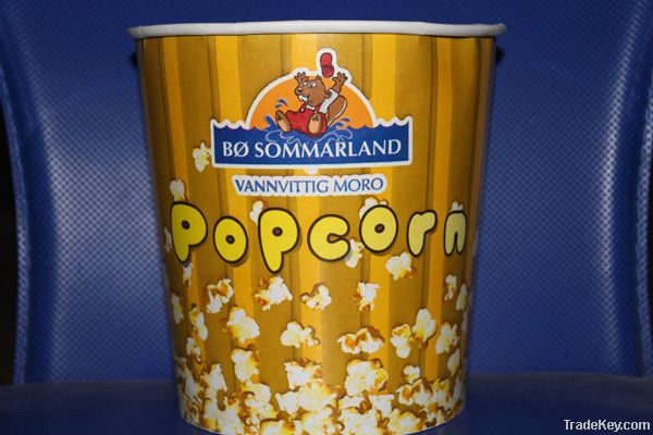 130oz popcorn paper cups