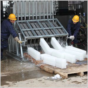 Block ice machine, ice block maker, ice machine