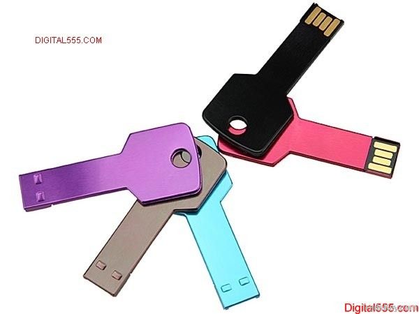 Key shape USB, Stainless steel usb flash drive, metal usb