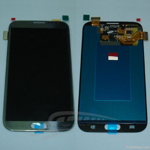 mobile phone lcd for galaxy note2 lcd screen digitizer