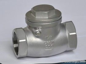 Stainless Steel Female Threaded Swing/Lift/vertical Lift Check Valve