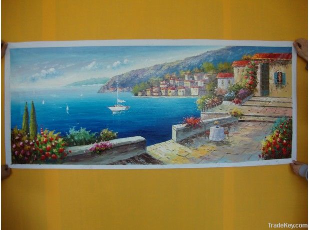 Mediterranean painting/landscape painting/handmade painting