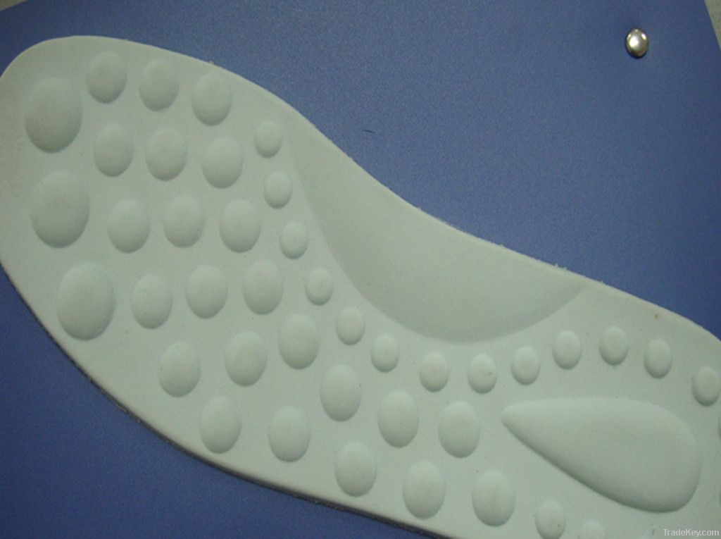 Latex shoe insole