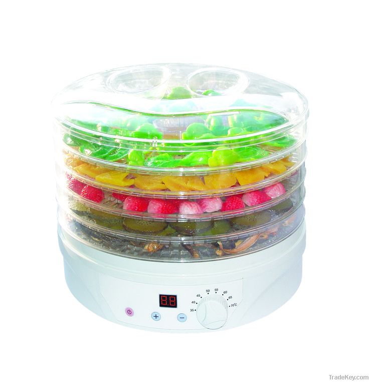 5 layers plastic electric food dehydrator dry fruit and vegetable dehy