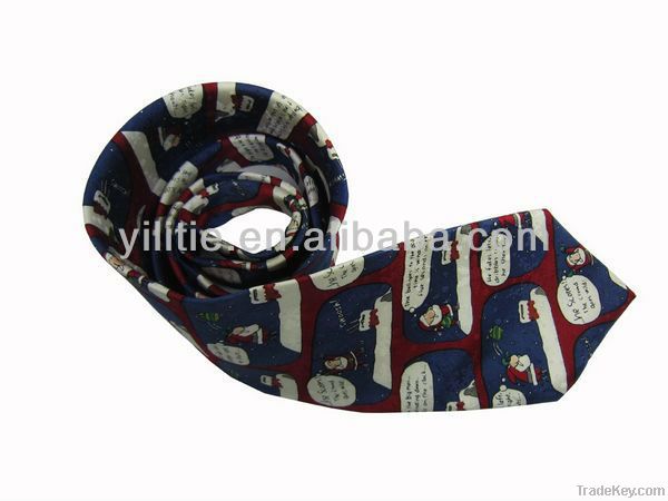 Printed necktie