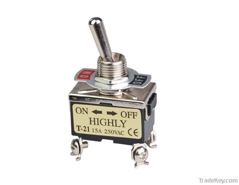 Highlywell Toggle switch T-21BS