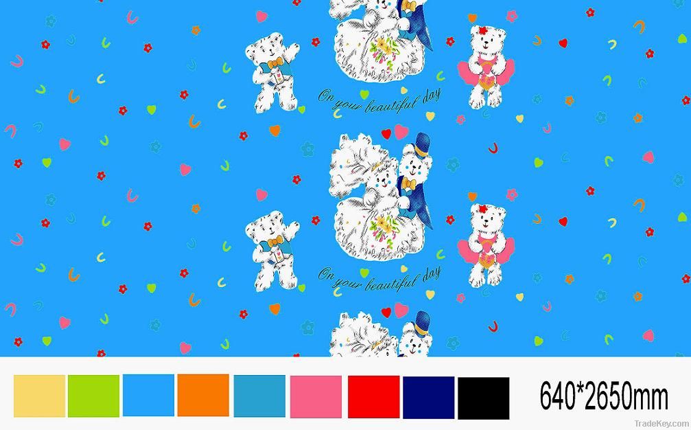 Cartoon printing Momao cloth