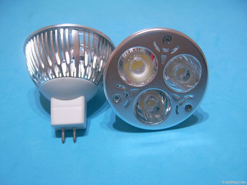 3w MR16 led spotlight