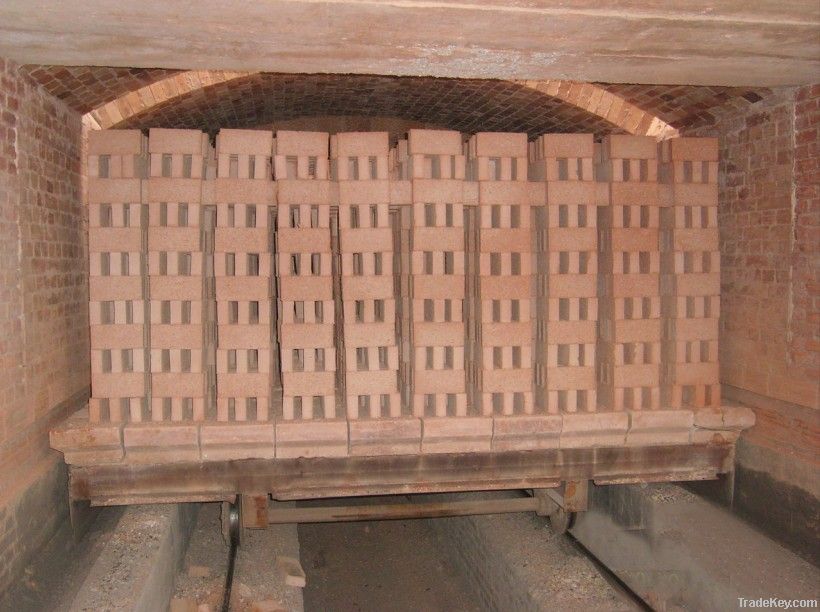 Tunnel kiln for brick making