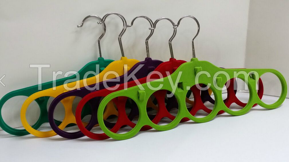 New Fashion velvet clothes hangers/scarf hanger/Hot selling