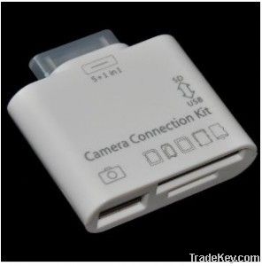 [ 200 Pcs / Lot ] 5 in 1 Camera Connection Kit Card Reader USB SD TF M