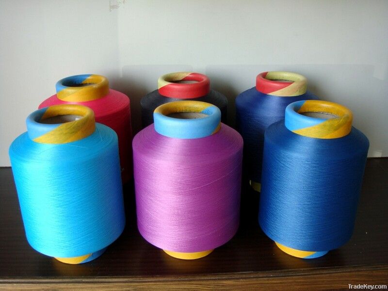 Spandex coated yarn