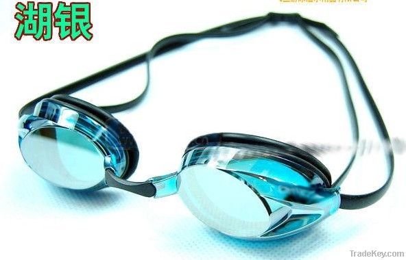 professional design swimming goggles with transparente lens