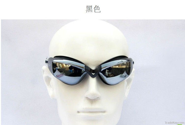 high quality swimming goggles with mirror coated lens