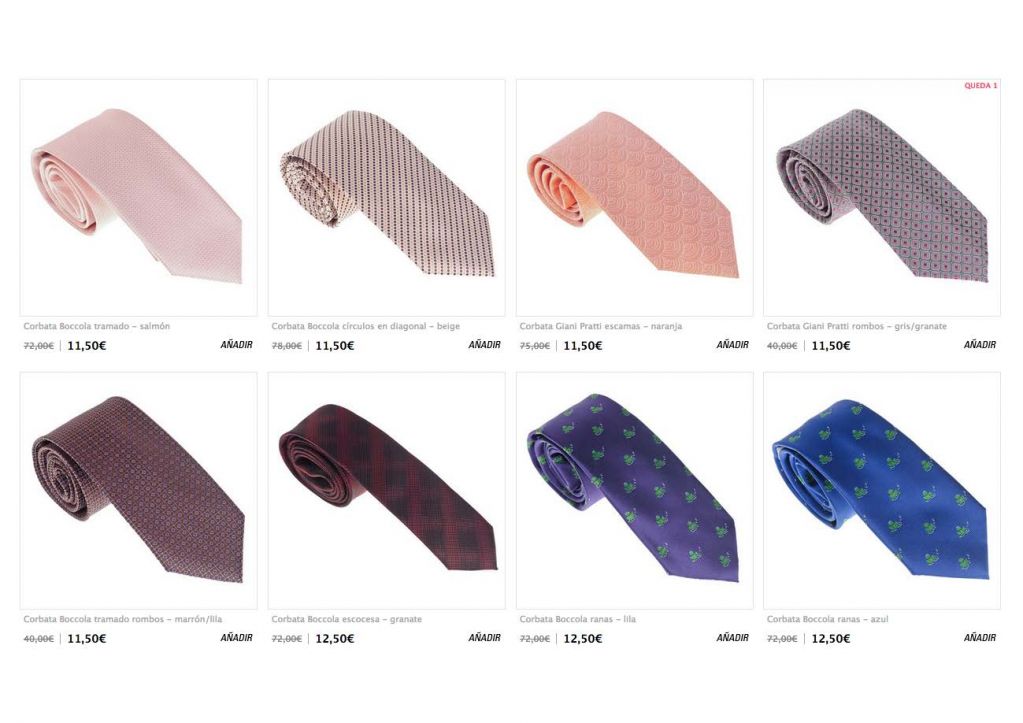 TIES STOCK TOP BRANDS